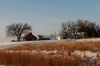 Farm in Winter Time